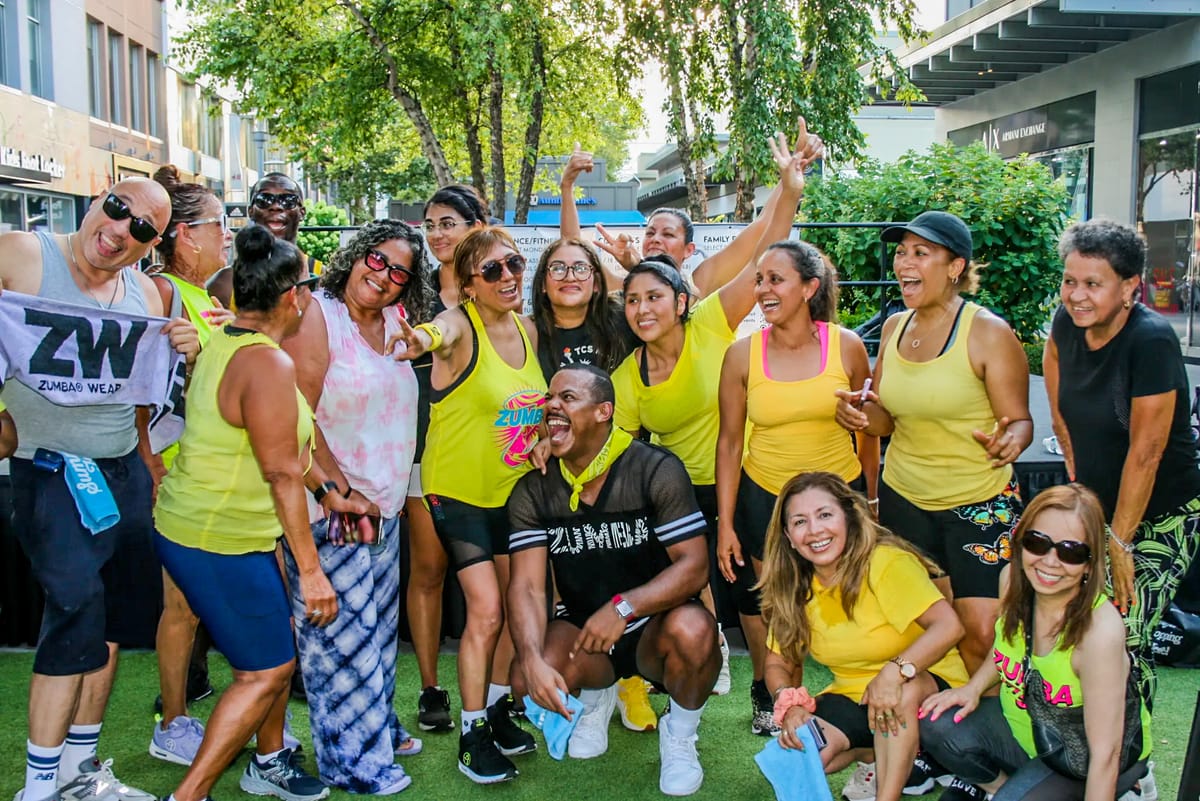 Go for the Free Zumba, Leave with Friends